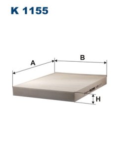 Filtr kabinowy FILTRON K1155 CU2842