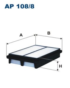 Filtr powietrza FILTRON AP108/8 281133K100