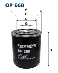Filtr oleju FILTRON OP668 W93014
