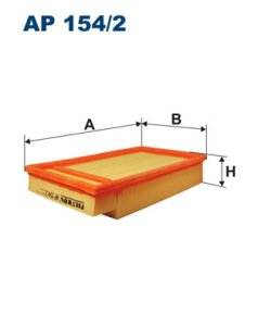 Filtr powietrza FILTRON AP154/2 16546AW300