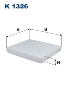 Filtr kabinowy FILTRON K1326 CU24006