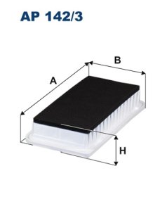 Filtr powietrza FILTRON AP142/3 1780122020