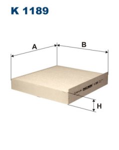 Filtr powietrza FILTRON K1189 CU2232