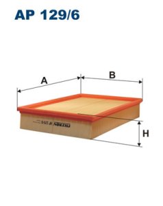 Filtr powietrza FILTRON AP129/6 C31196