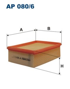 Filtr powietrza FILTRON AP080/6 C21116