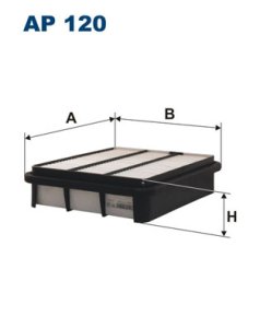 Filtr powietrza FILTRON AP120 C2438