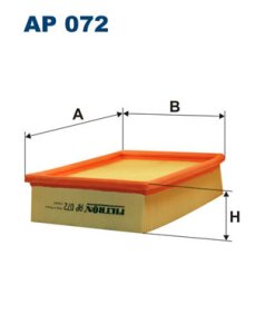 Filtr powietrza FILTRON AP072 C2295