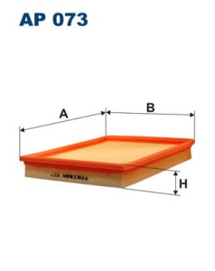 Filtr powietrza FILTRON AP073 C2696