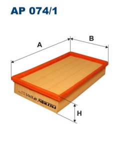 Filtr powietrza FILTRON AP074/1 C27743KIT