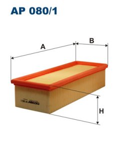 Filtr powietrza FILTRON AP080/1 
