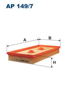 Filtr powietrza FILTRON AP149/7 C30831