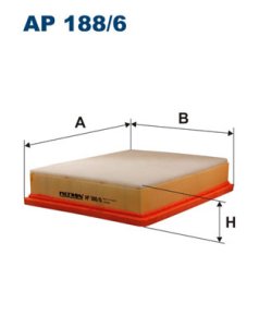 Filtr powietrza FILTRON AP188/6 C301701