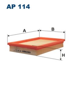 Filtr powietrza FILTRON AP114 C2562