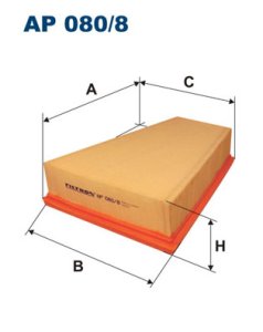 Filtr powietrza FILTRON AP080/8 C27124