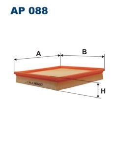 Filtr powietrza FILTRON AP088 C2493