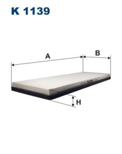 Filtr kabinowy FILTRON K1139 CU4228