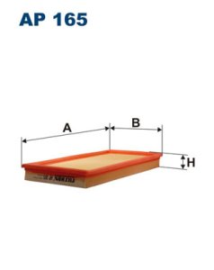 Filtr powietrza FILTRON AP165 C3594