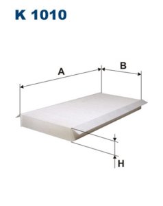 Filtr kabinowy FILTRON K1010 CU3554