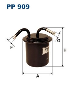 Filtr paliwa FILTRON PP909 WK711