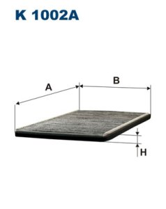 Filtr kabinowy FILTRON K1002A CU3455