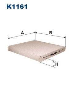 Filtr kabinowy FILTRON K1161 