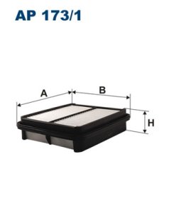 Filtr powietrza FILTRON AP173/1 C2337