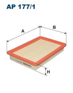 Filtr powietrza FILTRON AP177/1 C2679