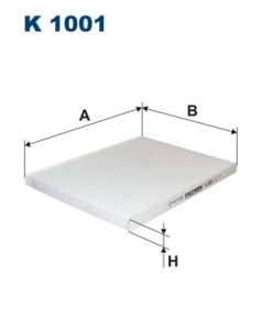 Filtr kabinowy FILTRON K1001 CU3059