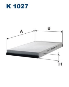 Filtr kabinowy FILTRON K1027 CU2650