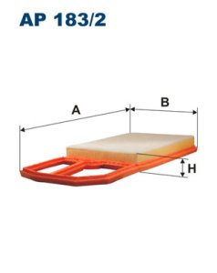 Filtr powietrza FILTRON AP183/2 C42871
