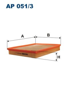 Filtr powietrza FILTRON AP051/3 C301302