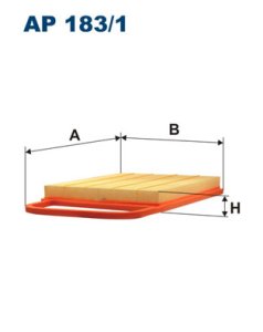 Filtr powietrza FILTRON AP183/1 C3575
