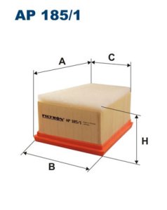 Filtr powietrza FILTRON AP185/1 C18582