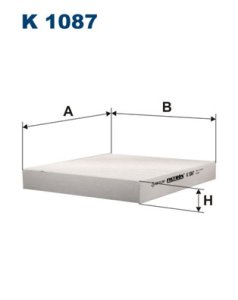 Filtr kabinowy FILTRON K1087 CU2351