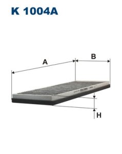 Filtr kabinowy FILTRON K1004A CU3955