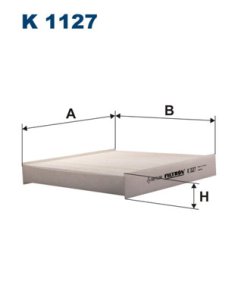 Filtr kabinowy FILTRON K1127 CU2245