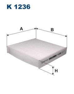 Filtr kabinowy FILTRON K1236 CU1827