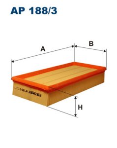 Filtr powietrza FILTRON AP188/3 C31122