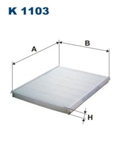 Filtr kabinowy FILTRON K1103 CU2422