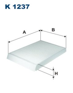 Filtr kabinowy FILTRON K1237 CU2733