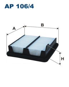 Filtr powietrza FILTRON AP106/4 