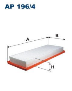 Filtr powietrza FILTRON AP196/4 C36003