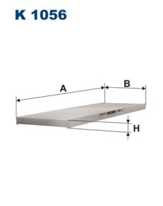 Filtr kabinowy FILTRON K1056 CU4442
