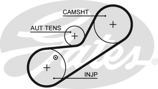 Pasek rozrządu GATES 5546XS LHN100040