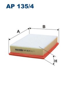 Filtr powietrza FILTRON AP135/4 C251091