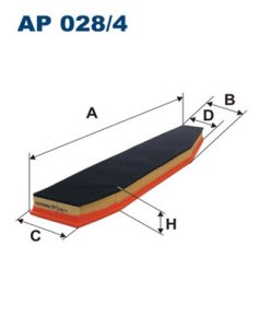 Filtr powietrza FILTRON AP028/4 C68001