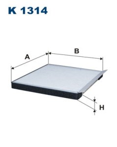 Filtr kabinowy FILTRON K1314 CU2331