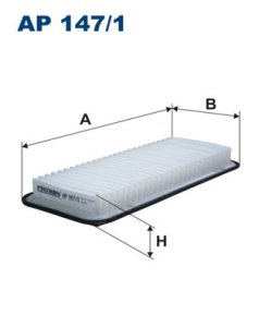 Filtr powietrza FILTRON AP147/1 1780140040