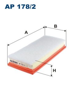 Filtr powietrza FILTRON AP178/2 C3088