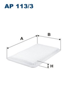 Filtr powietrza FILTRON AP113/3 